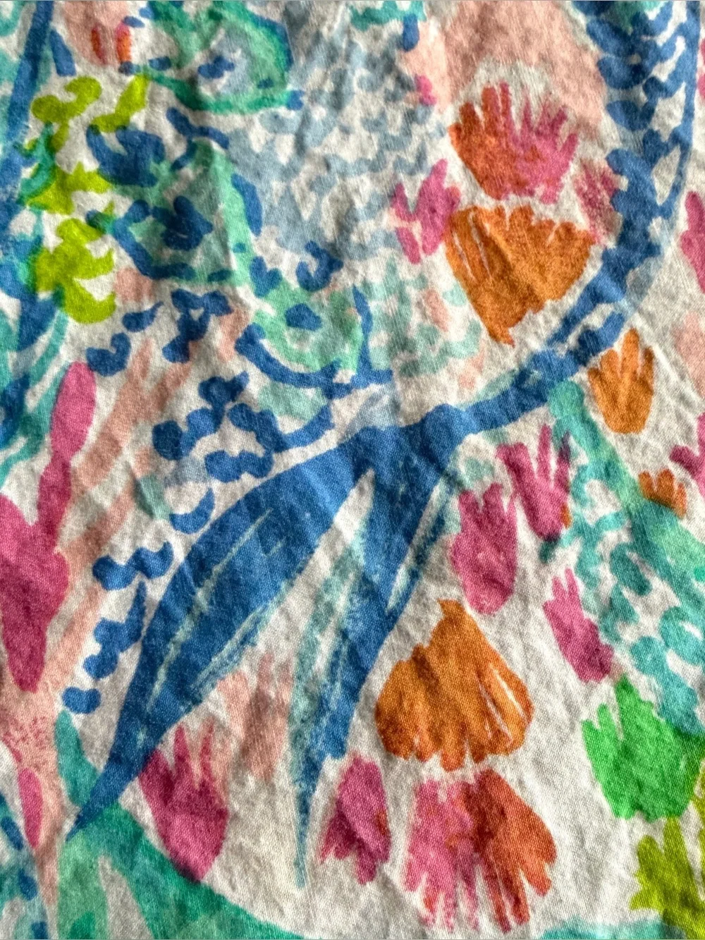Pottery Barn Kids Lilly Pulitzer Mermaid Cove Twin Duvet Cover Cotton Reversible
